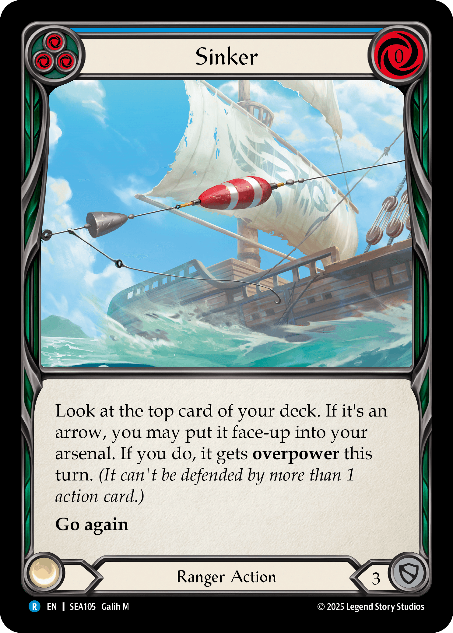 Sinker — High Seas Flesh and Blood card by Golith M