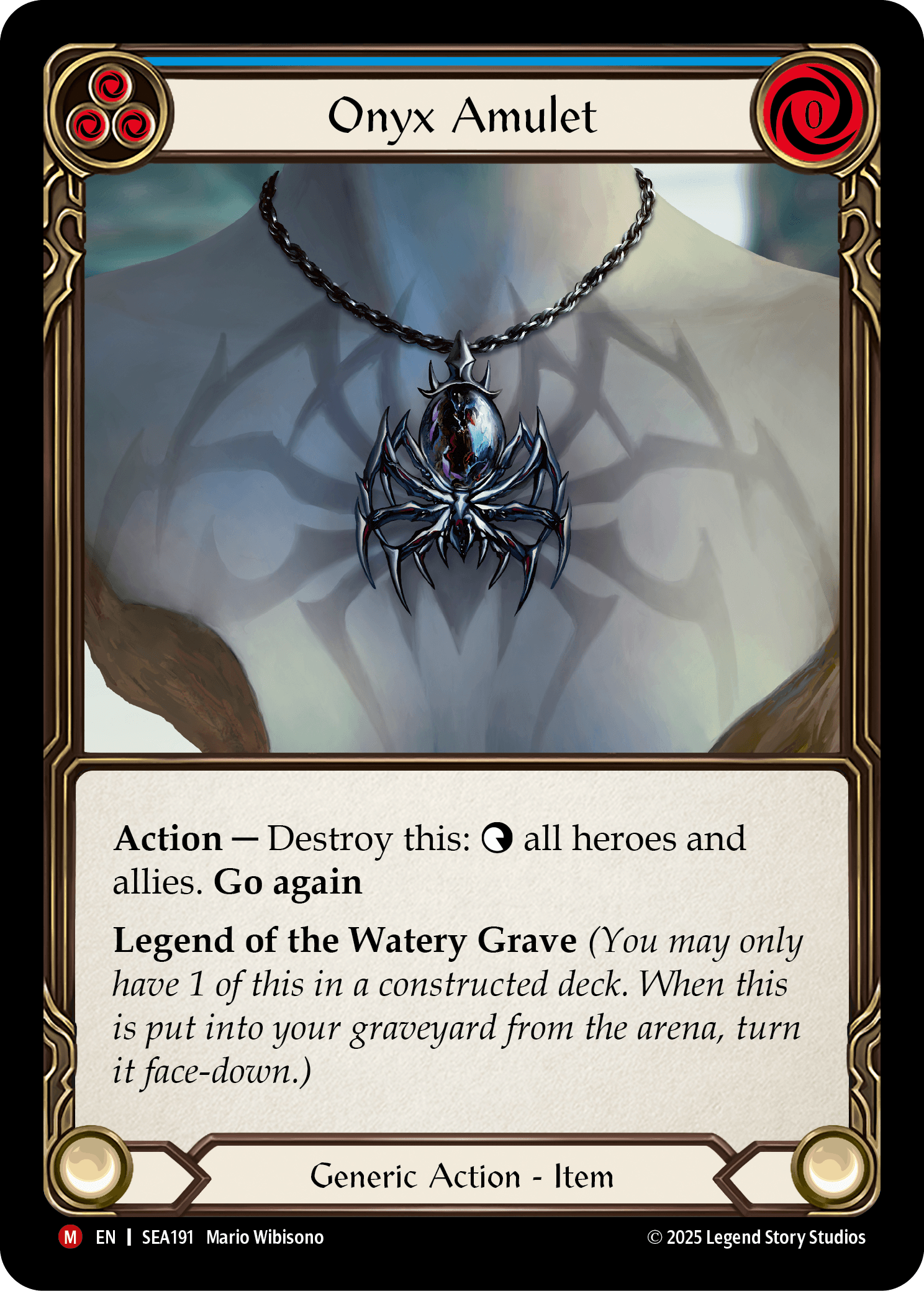 Onyx Amulet (Treasure) — High Seas