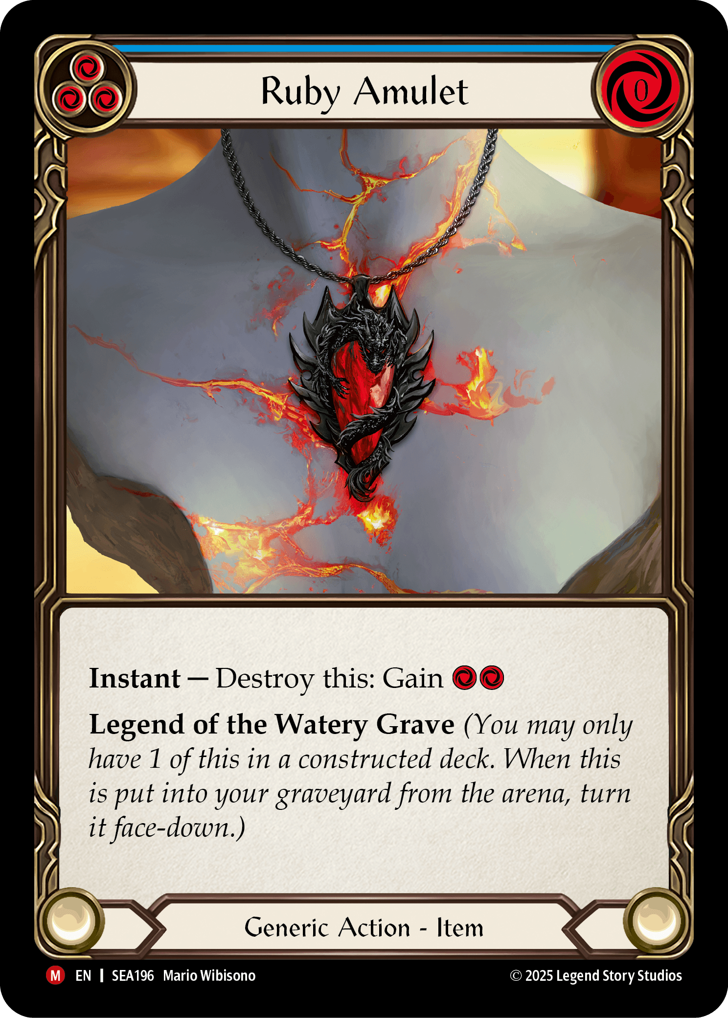 Ruby Amulet (Treasure) — High Seas