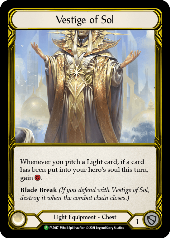 Vestige of Sol — Monarch