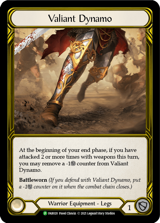 Valiant Dynamo — Flesh and Blood card