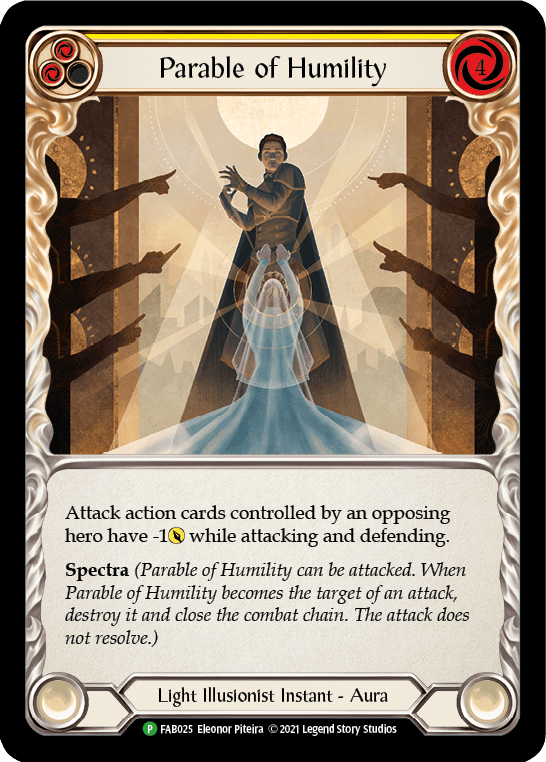 Parable of Humility - FAB025 — Flesh and Blood: Promo Cards