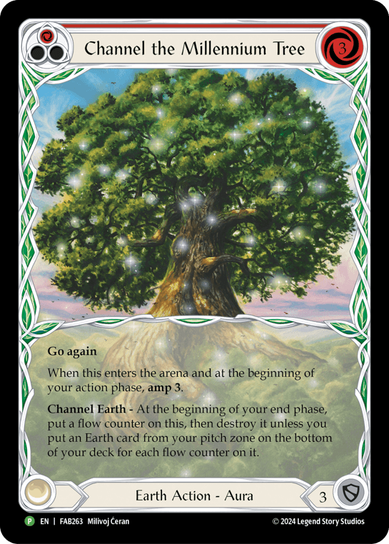 Channel the Millennium Tree - FAB263 — Flesh and Blood: Promo Cards