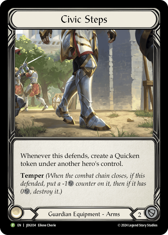 Civic Steps - JDG034 — Flesh and Blood: Promo Cards