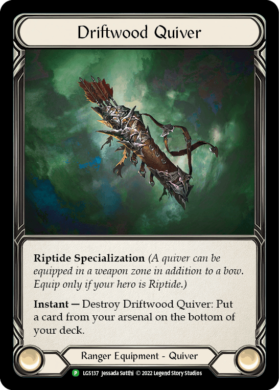 Driftwood Quiver - LGS137 — Flesh and Blood: Promo Cards Flesh and Blood card by Jessada Sutthi