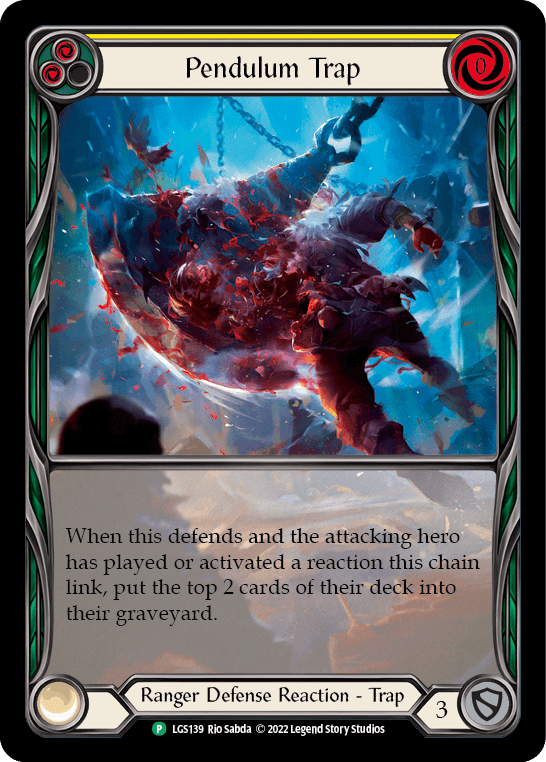 Pendulum Trap — LGS Flesh and Blood card by Rio Sabda