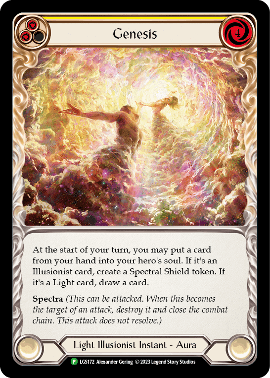 Genesis - LGS172 — Flesh and Blood: Promo Cards Flesh and Blood card by Alexander Gering