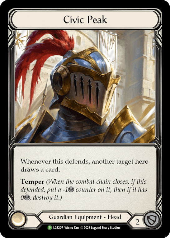 Civic Peak - LGS207 — Flesh and Blood: Promo Cards Flesh and Blood card by Wisnu Tan