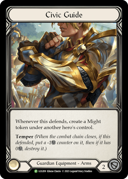 Civic Guide - LGS209 — Flesh and Blood: Promo Cards Flesh and Blood card by Eilene Cherie