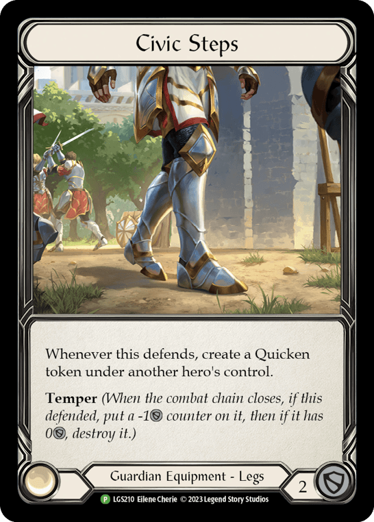 Civic Steps - LGS210 — Flesh and Blood: Promo Cards Flesh and Blood card by Eliene Cherie