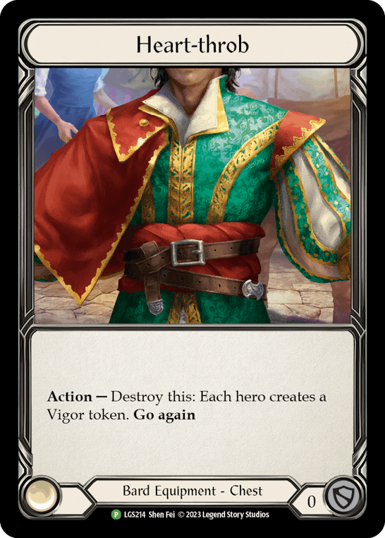 Heart-throb — LGS Flesh and Blood card by Shen Fei
