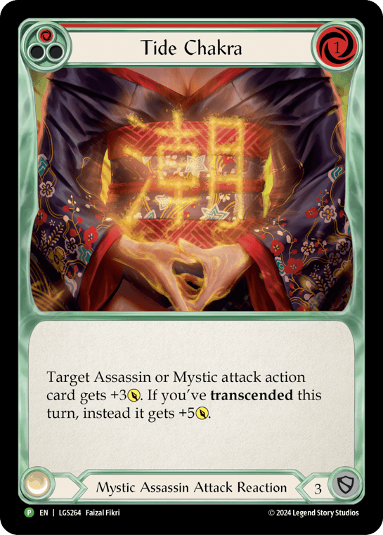 Tide Chakra — LGS Flesh and Blood card by Faizal Fikri