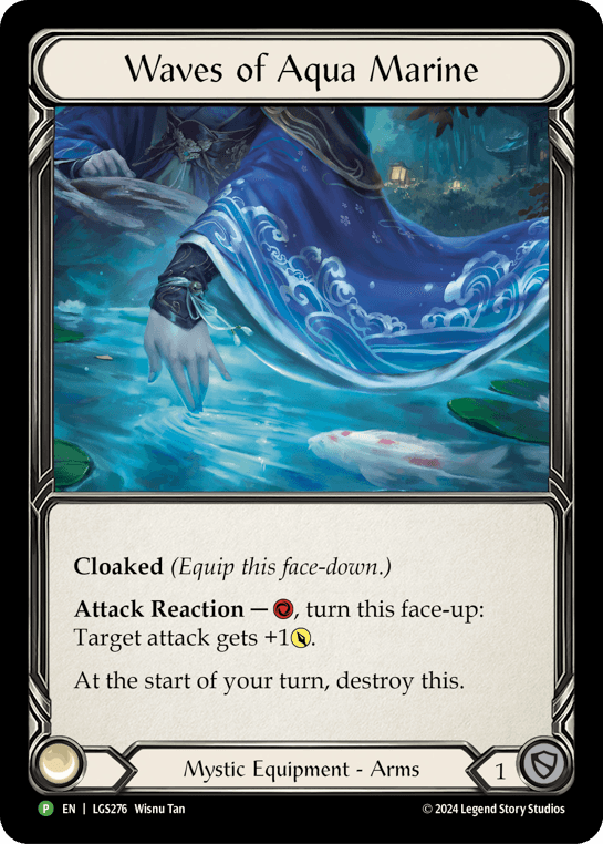 Waves of Aqua Marine — LGS Flesh and Blood card by Wisnu Tan