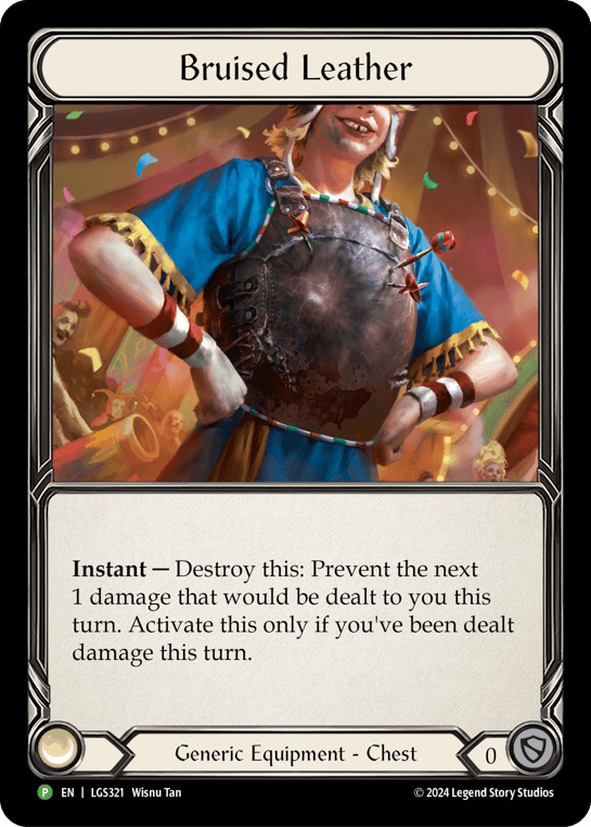 Bruised Leather - LGS321 — Flesh and Blood: Promo Cards Flesh and Blood card by Wisnu Tan