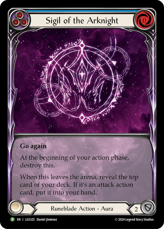 Sigil of the Arknight (Extended Art) - LGS325 — Flesh and Blood: Promo Cards Flesh and Blood card by Daniel Jiménez