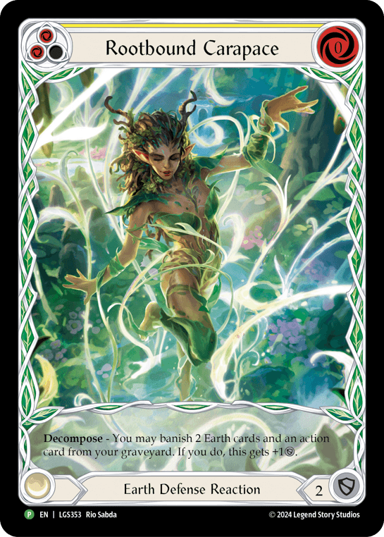 Rootbound Carapace — LGS Flesh and Blood card by Rio Sabda