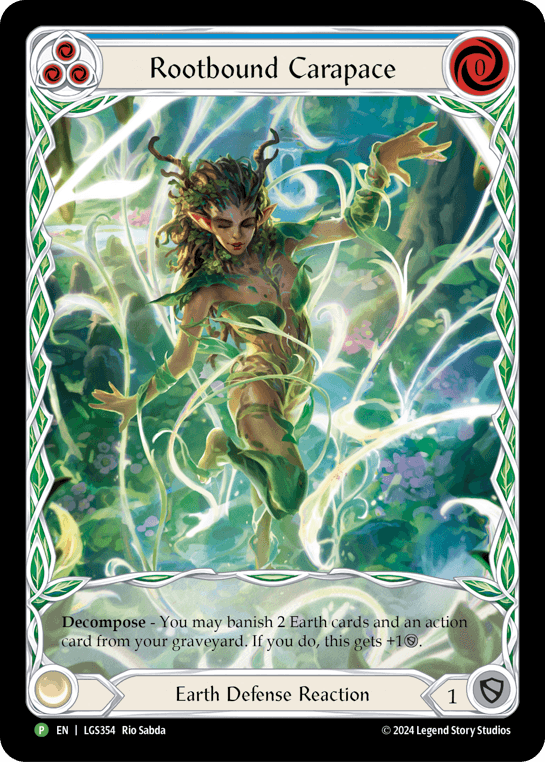 Rootbound Carapace — LGS Flesh and Blood card by Rio Sabda