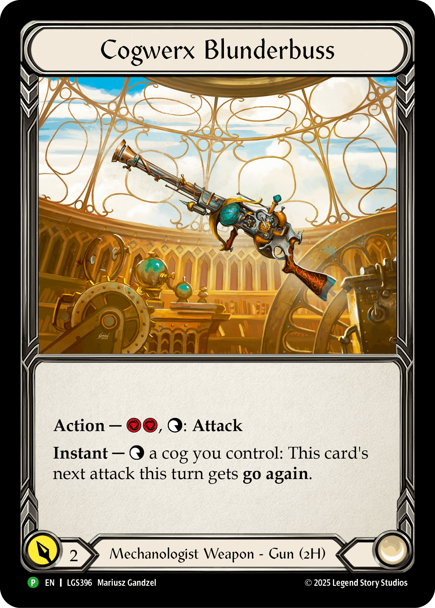 Cogwerx Blunderbuss (LGS396) — Flesh and Blood: Promo Cards