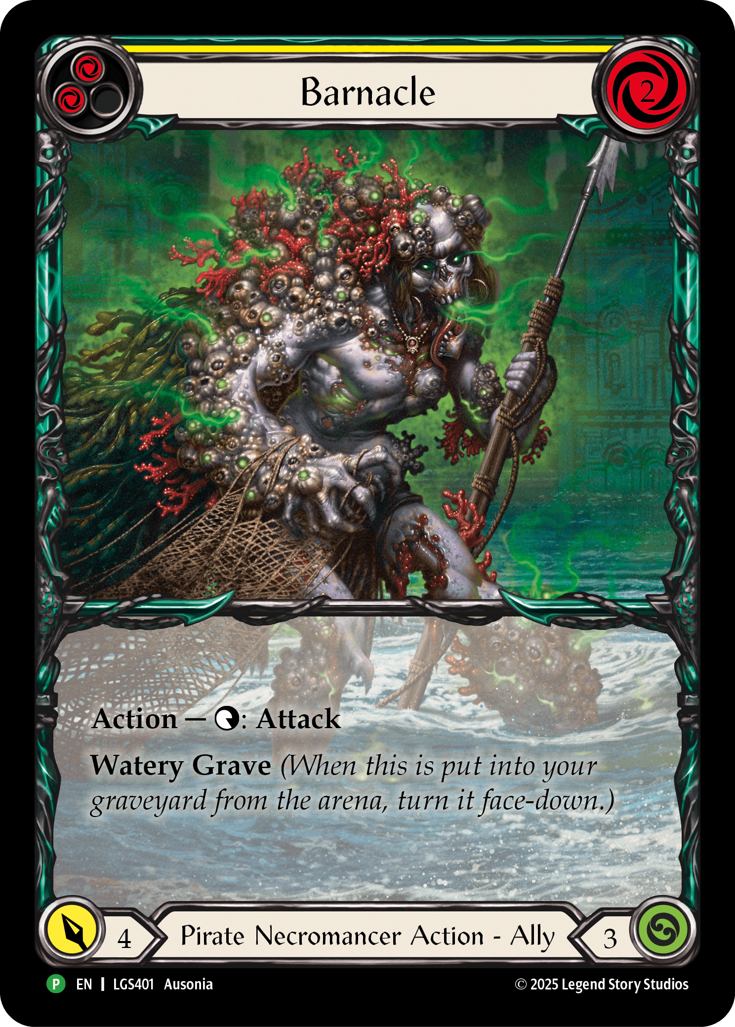 Barnacle (LGS401) — Flesh and Blood: Promo Cards