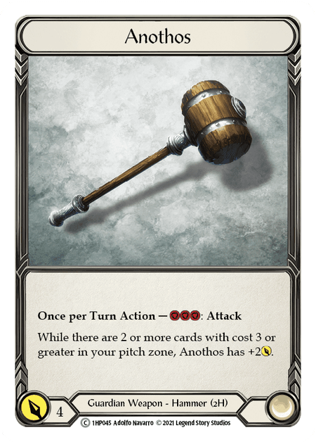Anothos — History Pack Vol.1 Flesh and Blood card by Adolfo Navarro