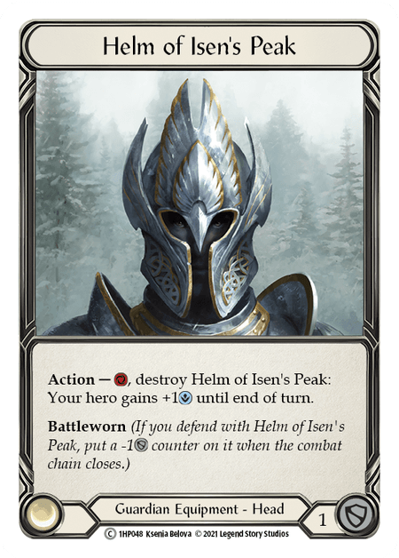 Helm of Isen's Peak — History Pack Vol.1 Flesh and Blood card by Ksenia Belova