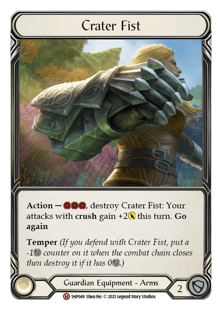 Crater Fist — History Pack Vol.1 Flesh and Blood card by Shen Fei