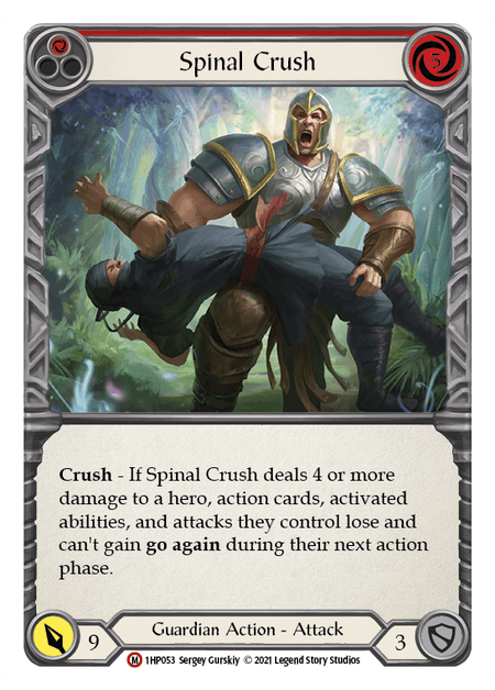 Spinal Crush — History Pack Vol.1 Flesh and Blood card by Sergey Gurskiy