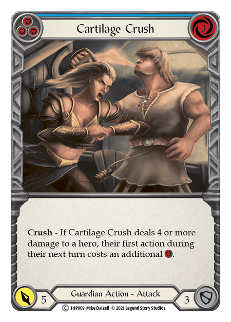 Cartilage Crush (Blue) — History Pack Vol.1 Flesh and Blood card by Mike Dalzell