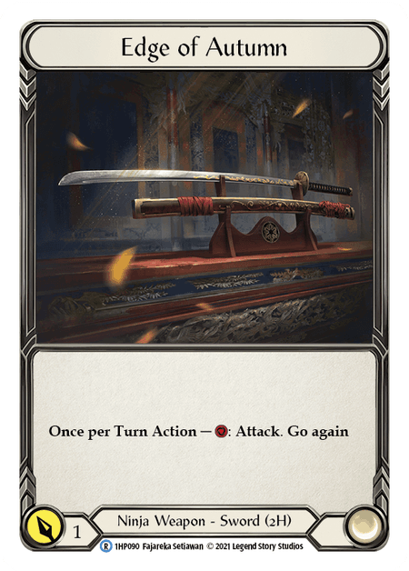 Edge of Autumn — History Pack Vol.1 Flesh and Blood card by Fajareka Setiawan