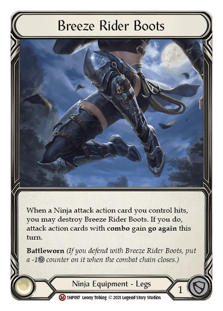 Breeze Rider Boots — History Pack Vol.1 Flesh and Blood card by Leony Tobing