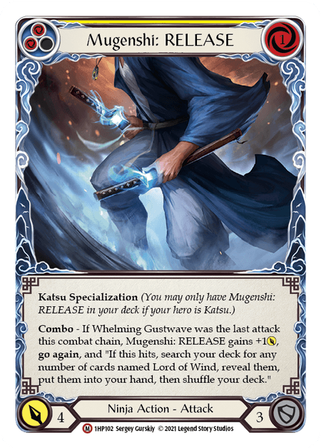 Mugenshi: RELEASE — History Pack Vol.1 Flesh and Blood card by Sergey Gurskiy