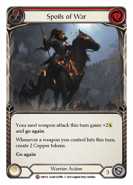 Spoils of War — History Pack Vol.1 Flesh and Blood card by Grant Griffin