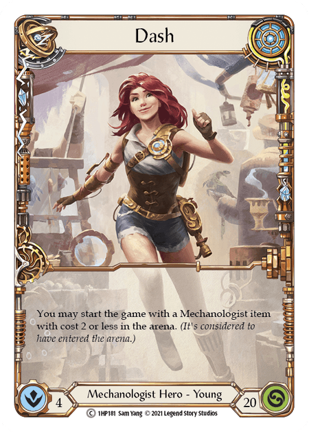 Dash — History Pack Vol.1 Flesh and Blood card by Sam Yang