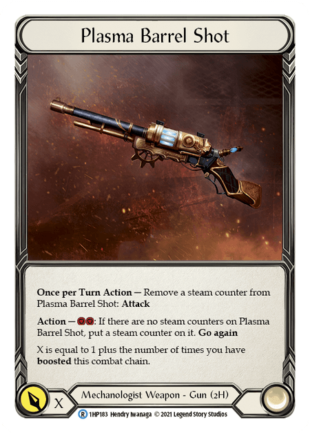 Plasma Barrel Shot — History Pack Vol.1 Flesh and Blood card by Hendry Iwanaga