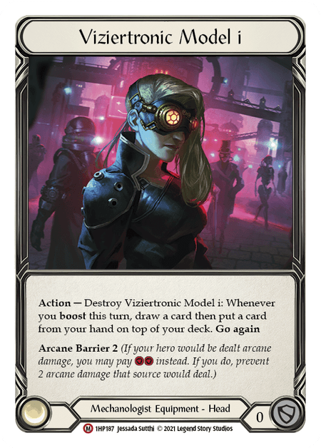Viziertronic Model i — History Pack Vol.1 Flesh and Blood card by Jessada Sutthi