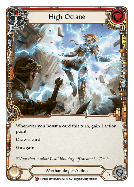 High Octane — History Pack Vol.1 Flesh and Blood card by Kevin Sidharta