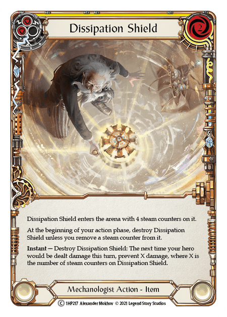 Dissipation Shield — History Pack Vol.1 Flesh and Blood card by Alexander Mokhov