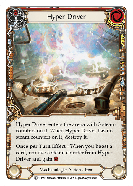 Hyper Driver — History Pack Vol.1 Flesh and Blood card by Alexander Mokhov
