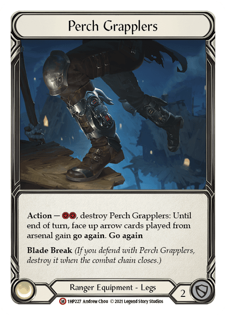 Perch Grapplers — History Pack Vol.1 Flesh and Blood card by Andrew Chou