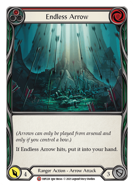 Endless Arrow — History Pack Vol.1 Flesh and Blood card by Igor Heras