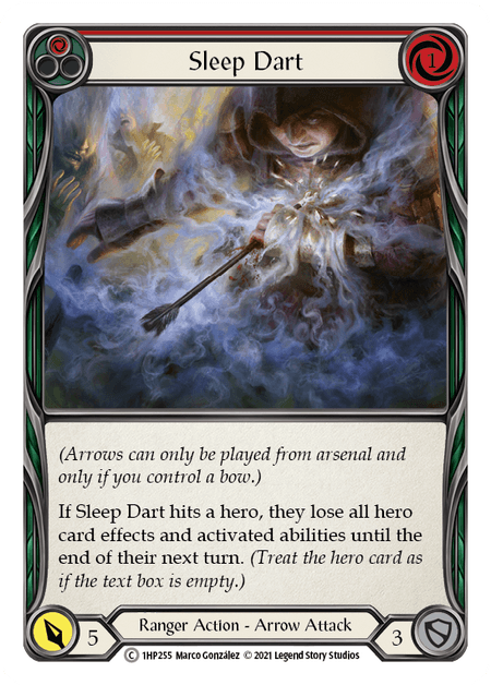 Sleep Dart (Red) — History Pack Vol.1 Flesh and Blood card by Marco González