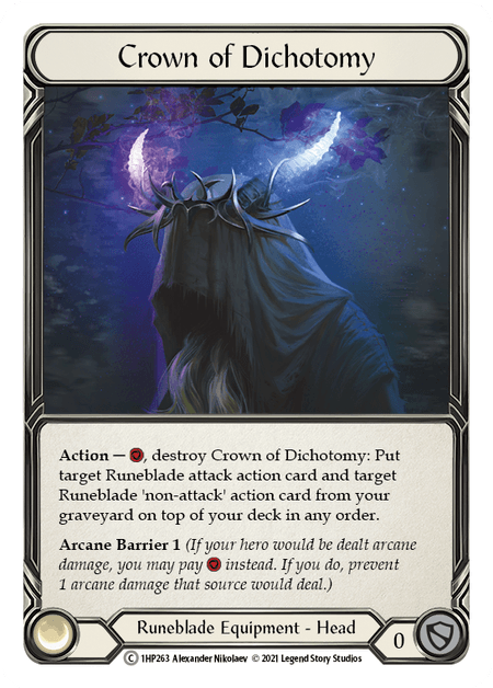 Crown of Dichotomy — History Pack Vol.1 Flesh and Blood card by Alexander Nikolaev