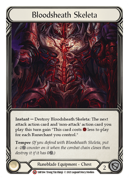 Bloodsheath Skeleta — History Pack Vol.1 Flesh and Blood card by Trung Tin Shinji