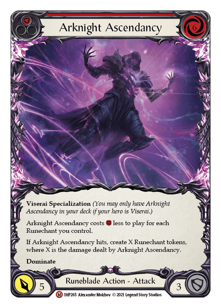 Arknight Ascendancy — History Pack Vol.1 Flesh and Blood card by Alexander Mokhov