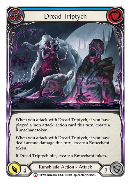 Dread Triptych — History Pack Vol.1 Flesh and Blood card by Narendra B Adi