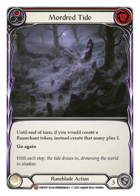 Mordred Tide — History Pack Vol.1 Flesh and Blood card by Daria Khlebnikova