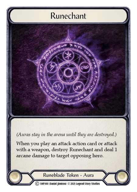Runechant — History Pack Vol.1 Flesh and Blood card by Daniel Jiménez