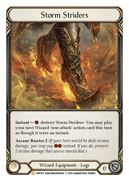 Storm Striders — Flesh and Blood card