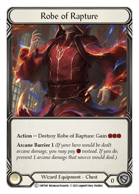 Robe of Rapture — History Pack Vol.1 Flesh and Blood card by Wirawan Pranoto