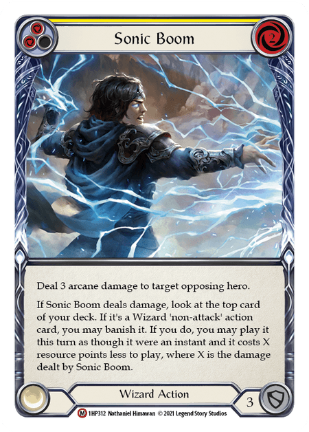 Sonic Boom — History Pack Vol.1 Flesh and Blood card by Nathaniel Himawan
